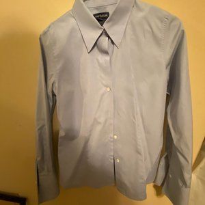 Blue long sleeve blouse from ANN TAYLOR